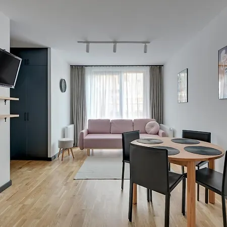 Apartment Dwie Motlawy Riverside & Parking By Downtown Gdansk