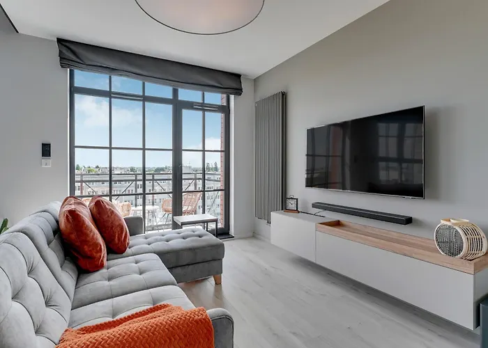 Dwie Motlawy Riverside & Parking By Downtown شقة فندقية